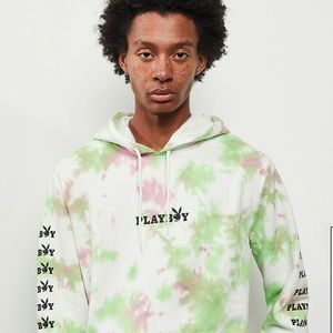 tie dye hoodie playboy